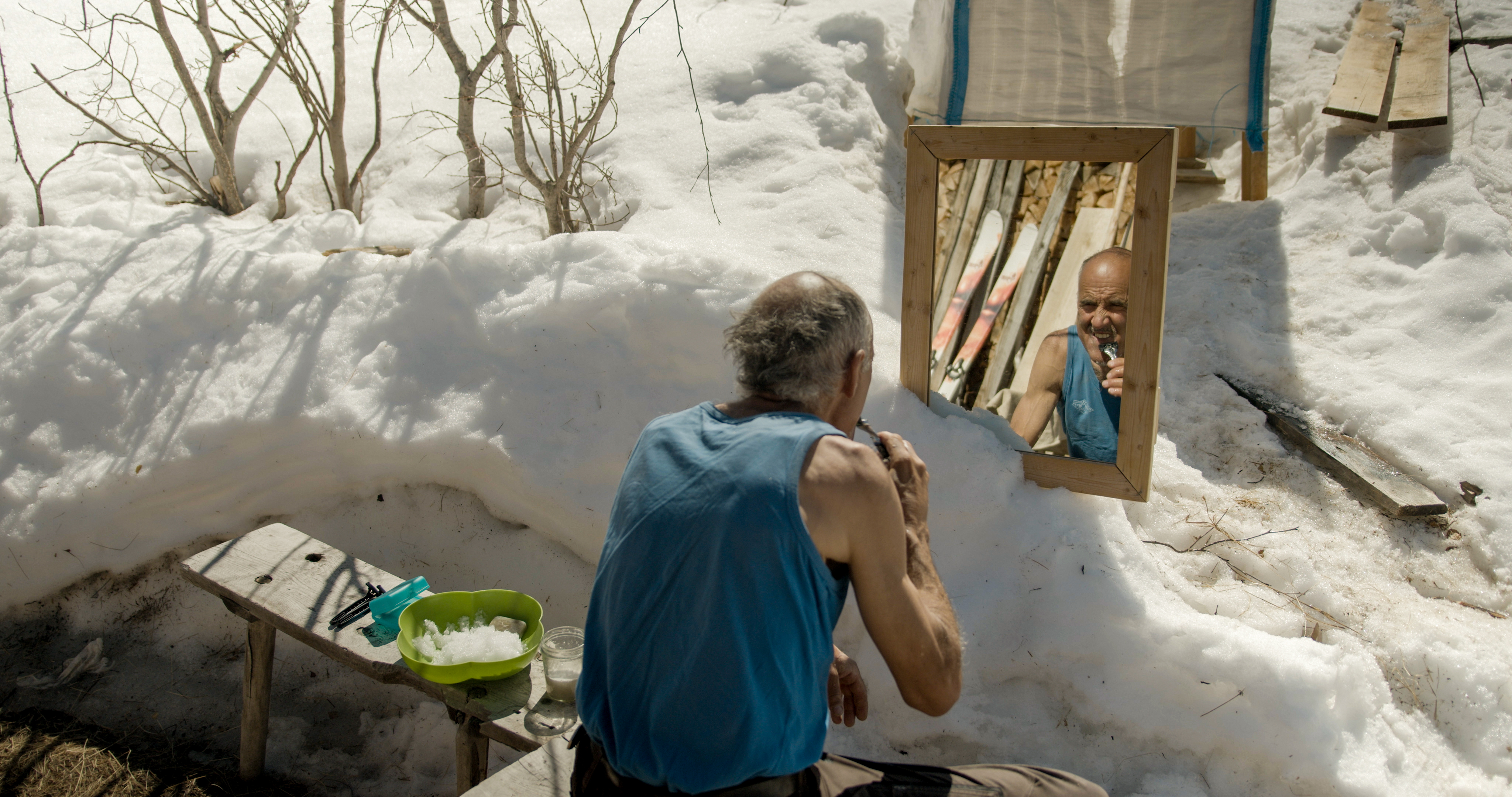 Ulrich Senoner - hermit architect living at Malga Futura 2050m in the Dolomites
